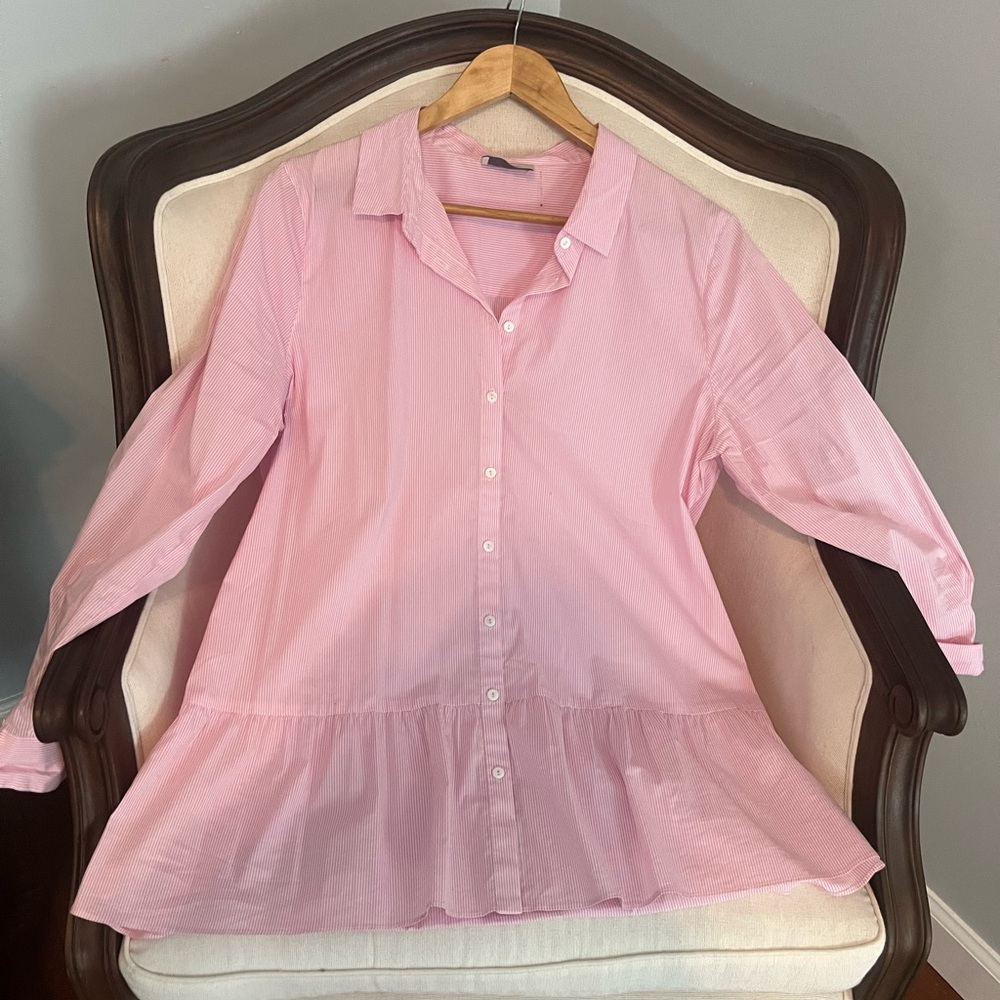 Inae Ruffle Button Down - image 1